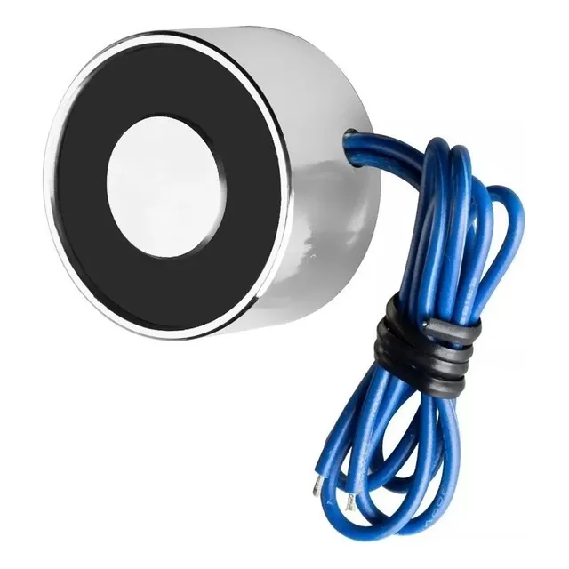 Electroimán Iman Electrico Succión 85kg Cargas Pesadas 12v