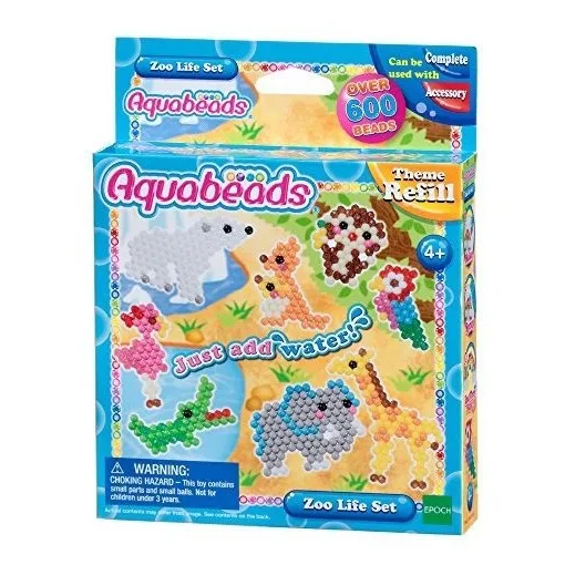 Juego De Recarga Aquabeads Zoo Life Theme Craft Beads