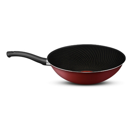 Wok Tefal Red Surprise 28cm Antiadherente Wok Tefal Red Surprise 28cm Antiadherente