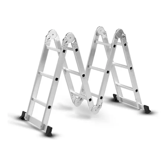 Quick Escalera Multifuncional 12 Peldaños 4x3