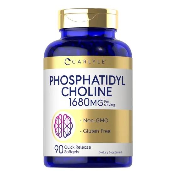 Suplemento Carlyle De Fosfatidilcolina 1680 Mg 90 Cápsulas B