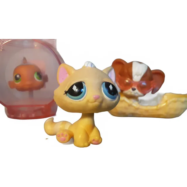 Set #11 De 3 Mascotas Littlest Pet Shop Como Nuevo!