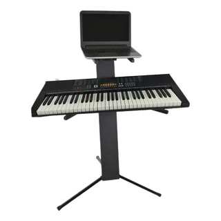 Suporte Piramidal Para 2 Teclados Ou 1 Teclado E Um Notebook Suporte Piramidal Para 2 Teclados Ou 1 Teclado E Um Notebook