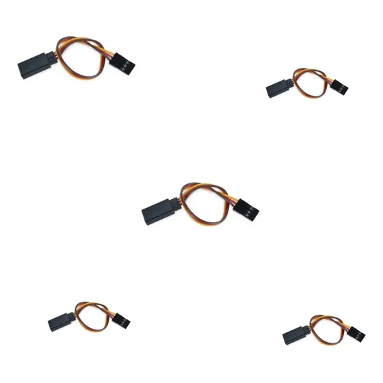 5 X Cabo Extensor Para Servo Motor Sg90 S3003 Mg995 Mg946