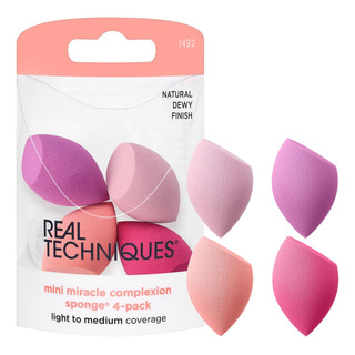 Esponjas Para Mezclar Maquillaje Real Techniques Mini Miracl Esponjas Para Mezclar Maquillaje Real Techniques Mini Miracl