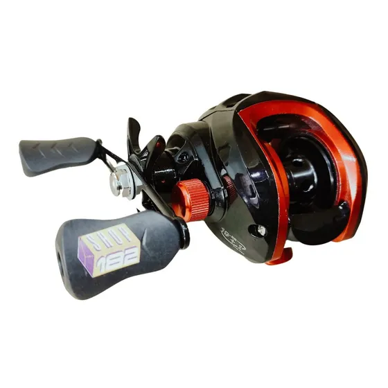 Carrete de pesca con 20 rodamientos Fishing Real, lado derecho