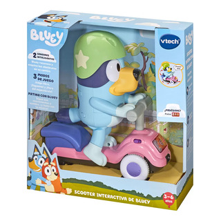Bluey Con Scooter Interactivo Español Frases Sonido Melodias Bluey Con Scooter Interactivo Español Frases Sonido Melodias