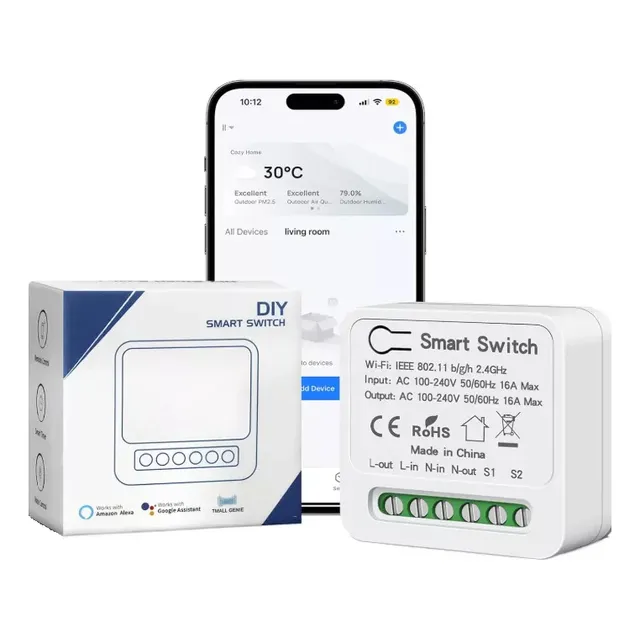 Control Interruptor Smart Inteligente Wifi Smart Tuya 16a