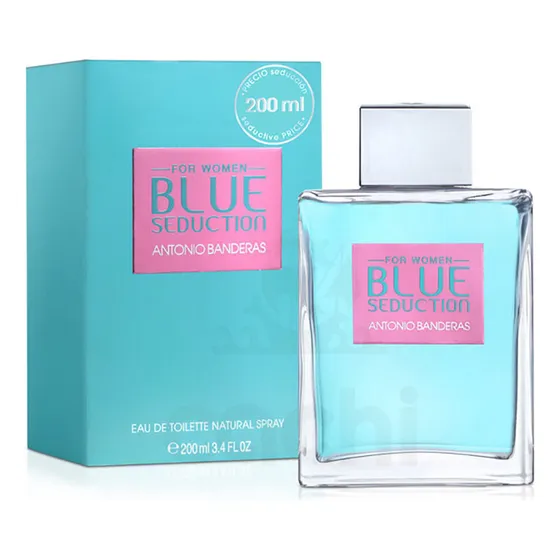 Perfume Antonio Banderas Blue Seduction Edt 200ml Para Mujer