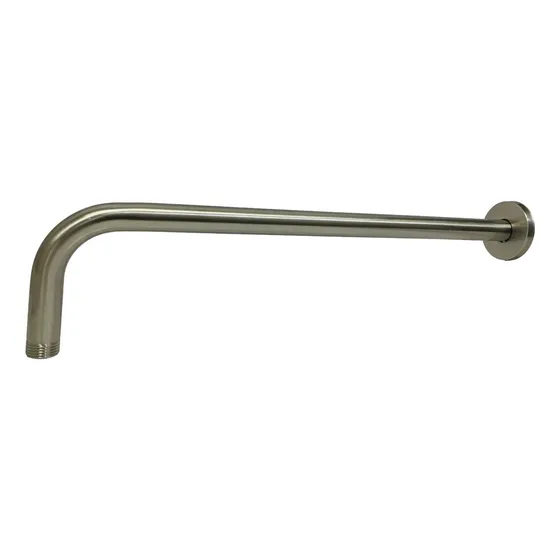 Extension Tubo Ducha Regadera Cisne 40cm Acero Mate Griven