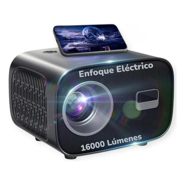 Proyector 16000 Lúmenes 1080p Enfoque Electrónico