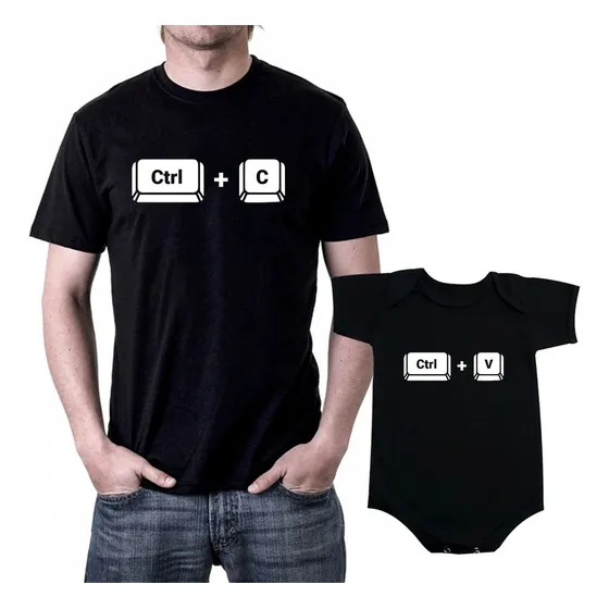 Kit Tal Pai Tal Filho - Ctrl C Ctrl V Presente Dia Dos Pais