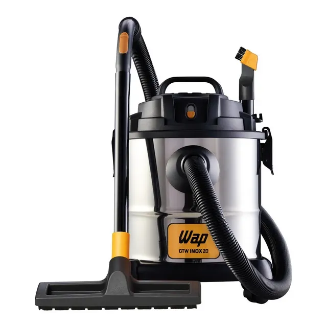 Aspirador Pó E Água Wap Gtw Inox 20 Com Soprador...