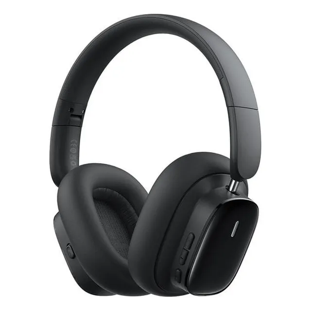 Fones de ouvido Baseus H1i com modo EQ de redução de ruído ativo bluetooth 5.3 preto