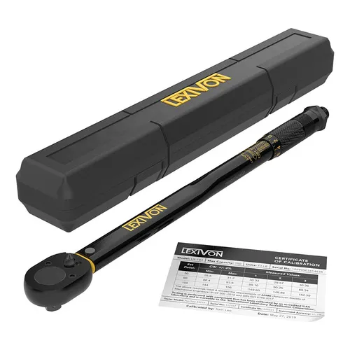 Lexivon LX-183 Llave Dinamométrica 2'' 10-150 Ft-lb/13.6-203.5