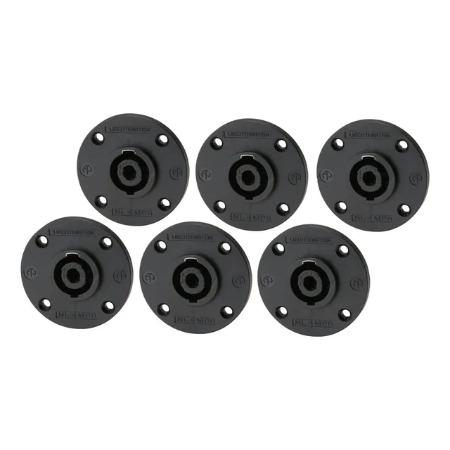  Neutrik® Nl4fx® 6 Conectores Chasis 4 Polos Nuevo Envio Mes