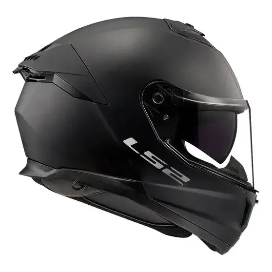 Capacete Integral LS2 FF808 Stream II para Moto Urbano, Preto Fosco (Tamanho 58) — foto 2