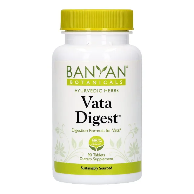Banyan Botanicals Vata Digest  Suplemento Natural Para La D