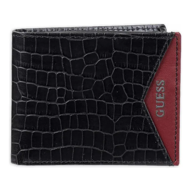 Billetera Guess Cuero Genuino Modelo Vanguardista