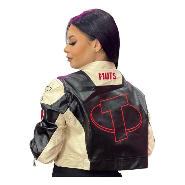 Jaqueta De Motoqueiro Couro Feminina Muts Couro Feminina Jaqueta De Motoqueiro Couro Feminina Muts Couro Feminina