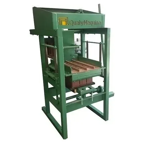 Máquina Semi Automática Para Fabricar Blocos De Concreto