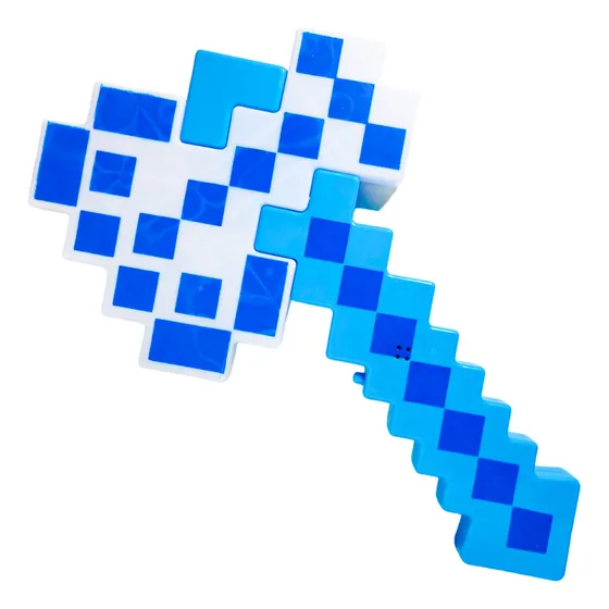 Espada Grande De Diamante Minecraft Juguete Con Luz Y Sonido