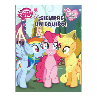 Libros Colorear My Little Pony #1 16 Pg 10 Pzs Libros Colorear My Little Pony #1 16 Pg 10 Pzs