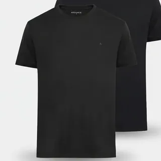 Kit 2 Camisetas Aramis Básicas Preto