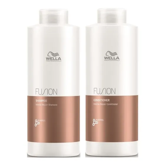Shampoo 1000ml + Acondicionador Wella Fusion Professional