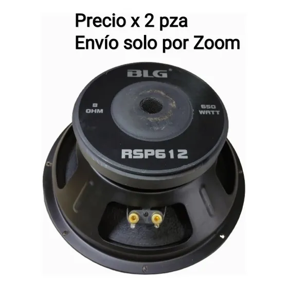 Corneta Medio 12 Pulgadas BLG 650w 8 Ohm  300 Rms 2.5 Bob.