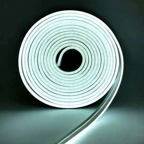 Manguera Practiled Tira Led Neon Flexible 5 Mts Ip65 Blanco Frío
