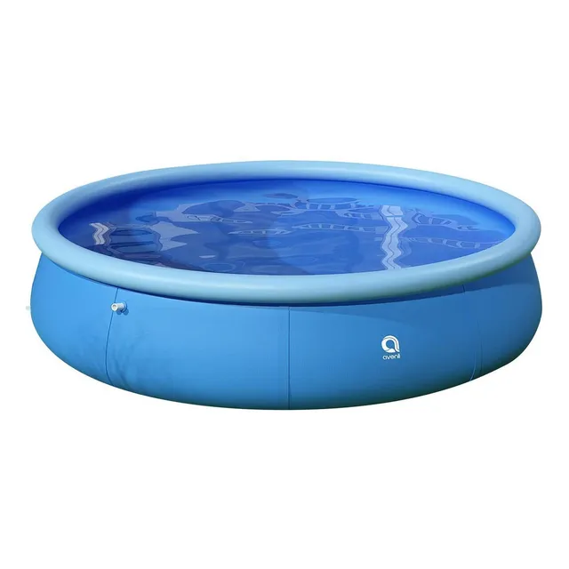 Alberca Piscina Grande Familiar Con Bomba 3.65 Metros Color Azul
