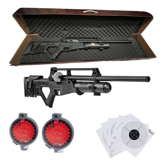Rifle Aire Pcp Hatsan Blitz Full Auto Diabolos .30 Xchws C