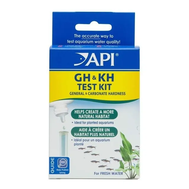 Test Prueba De Dureza Kit Gh Kh Api Acuario Agua Dulce