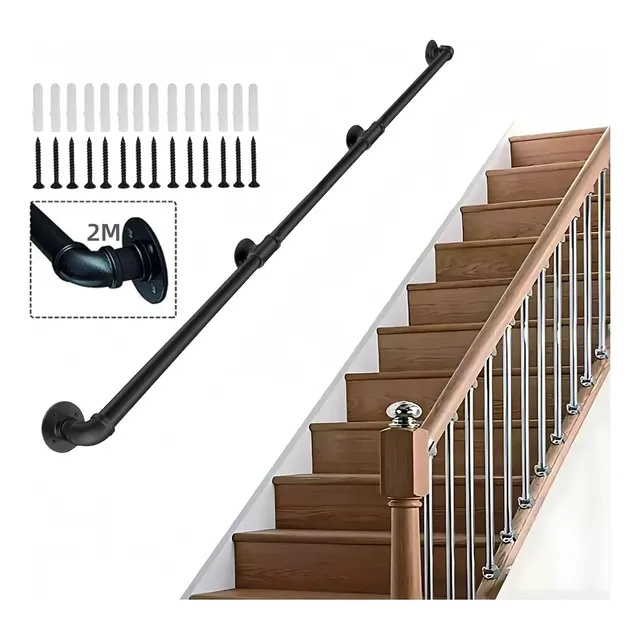 Barandal De Pasamanos De Escaleras Profesionales 201cm