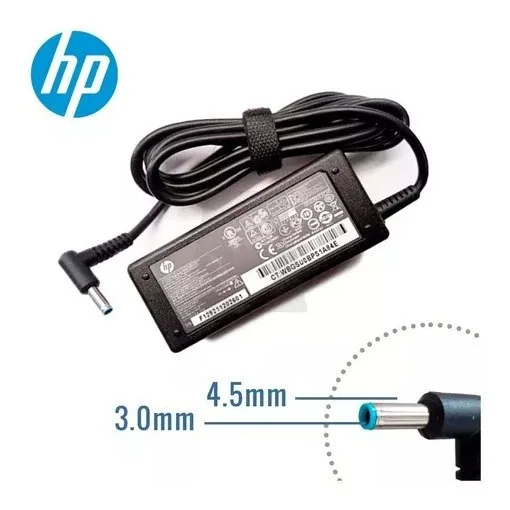 Cargador Hp De Laptop Punta Azul 19.5v 2.31