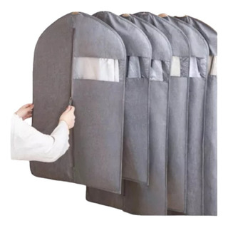 Pack 2 Funda Porta Traje Con Cierre 60x100 Pack 2 Funda Porta Traje Con Cierre 60x100