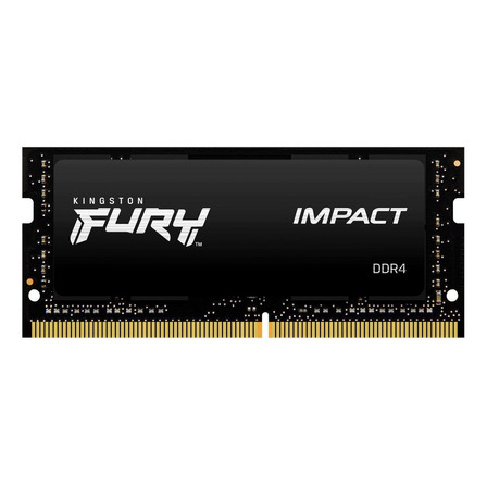 Memória RAM Fury Impact DDR4 color preto  16GB 1 Kingston KF426S15IB1/16