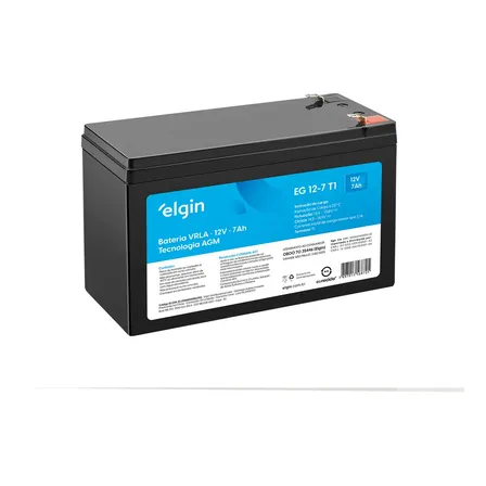 Bateria Selada Chumbo Vrla 12v 7ah Nobreak / Alarmes / Cercas Elétricas / Ups / Segurança
