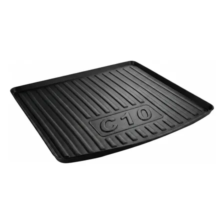 Tapete Bandeja 3d Protetor Porta Malas Leapmotor C10 C/ Nome Preto