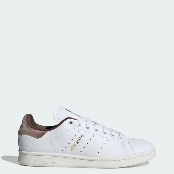 Zapato adidas Original Modelo Stan Smith Para Dama Blanco
