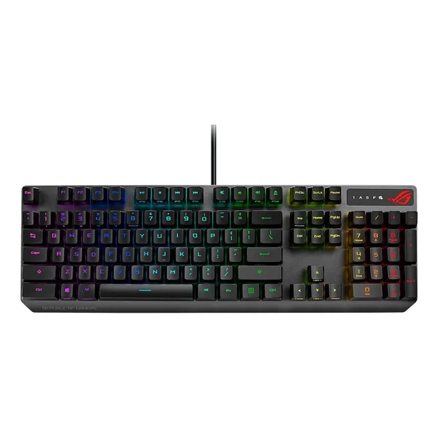 Teclado Mécanico Óptico Rog Strix Scope Rx Red Switch