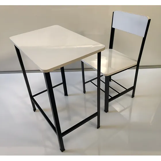 Mesa Silla Escolar Con Acabado En Formica