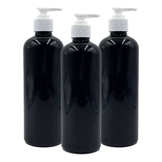 Envase De Plastico Negro Con Dispensador 500 Ml Shampoo X 15 Envase De Plastico Negro Con Dispensador 500 Ml Shampoo X 15