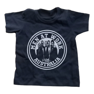 Remera Bebe Puro Algodon Men At Work Remera Bebe Puro Algodon Men At Work