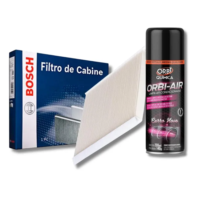 Filtro Ar Condicionado Cabine Para Carro Original Bosch