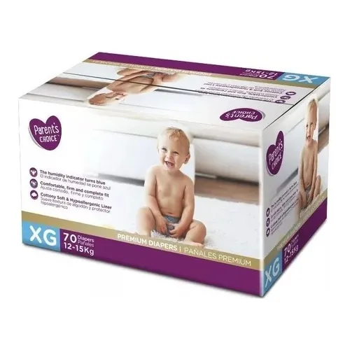 Parents Choice Pañales Premium Talla Xg 70 Un