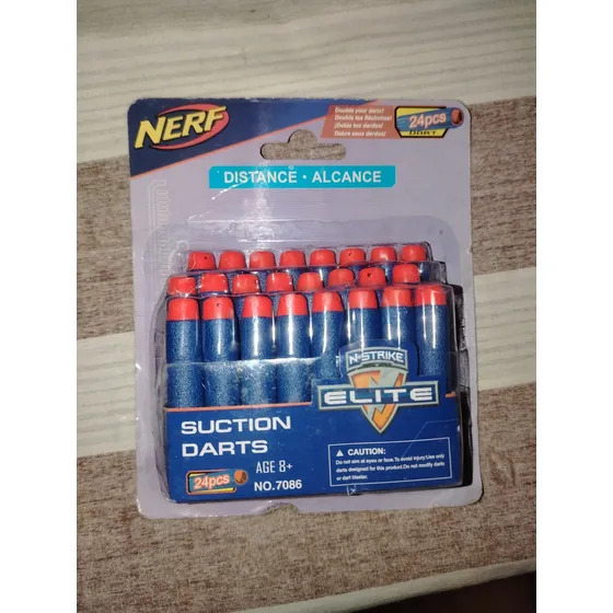 Kit De Dardos Pistolas Nerf 24 Pz Juguete