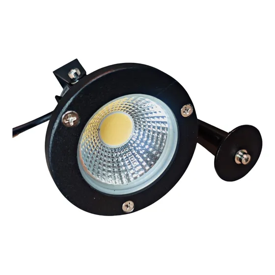 Lampara Led Para Jardin 9w Luz Calida Hammer