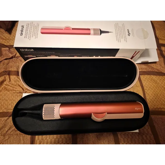 Dyson Airstrait Plancha Cabello Humedo Alasiadora Alaciadora Rosa